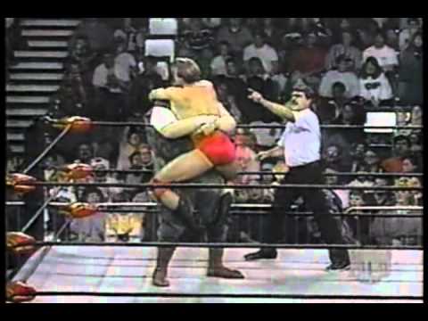 WCW Monday Nitro 2-19-96 Alex Wright vs Loch Ness