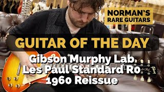 Video thumbnail for Guitar of the Day: 2022 Gibson Murphy Lab R0 1960 Les Paul Standard Reissue | Norman's Rare Guitars by Normans Rare Guitars