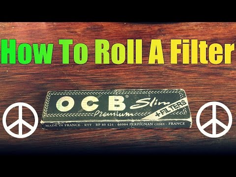 How To Make A Filter Tip