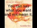 Modest Mouse Satellite Skin With Lyrics