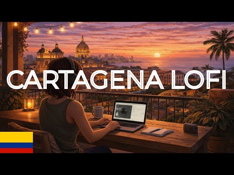 Cartagena Colombian Lofi - 1 Hour Latin Beats to Study/Relax to