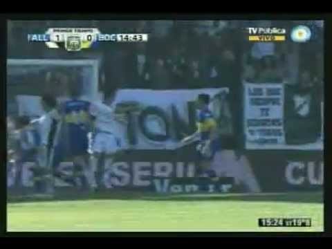 Gol de Perea - All Boys 1 - Boca Jrs 0 - Fecha 19 - 2012