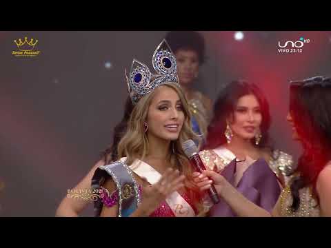 CROWNING MOMENT | Miss Mundo Bolivia 2021 | Fernanda Rivero