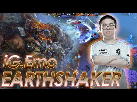 CHINA MID BATTLE: iG.Emo EARTHSHAKER vs Aster.Ori WINDRANGER Dota 2 Pro Gameplay Highlights