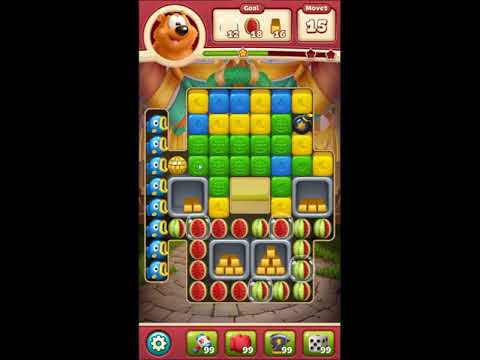 Toon Blast Level 5764 - NO BOOSTERS 🐻🐺🐱 | SKILLGAMING ✔️