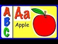 Learn ABC Alphabet With ABC Flash Cards Fun Educational ABC Alphabet Video For Kids Kindergarten