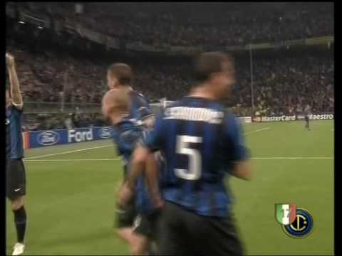 Inter vs Barcelona 3:1 - Goal di Milito (Scarpini!)