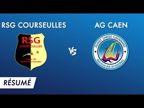 Coupe de Normandie 5è tour : RSG Courseulles - AG Caen (Temps forts)