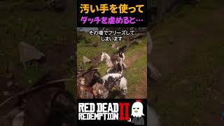 【RDR2】レースなんて糞くらえ！ダッチをフリーズさせる技【レッドデッドリデンプション2】