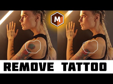 Mocha Pro :-  Remove Tattoo | Tutorial  |  Easy Method