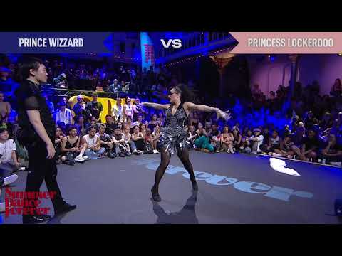 Prince Wizzard vs Princess Lockerooo JUDGE BATTLE Waacking Forever | Summer Dance Forever 2023