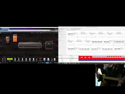 Bolt Thrower / Honour - played with TuxGuitar and MOD Dwarf on Fedora 37
