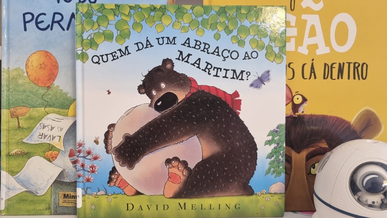Hora da história! Quem dá um abraço ao Martim?