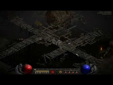Diablo 2 Resurrected - Gameplay - Mission 1 - Act 3 - Paladin level 22 - Golden Bird