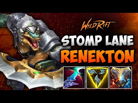 Wild Rift: STOMPING YASUO WITH RENEKTON! HUGE COUNTER