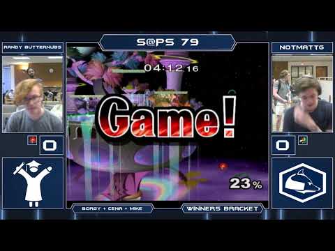 NotMattG vs Randy Butternubs S@PS Graduation Winners Bracket