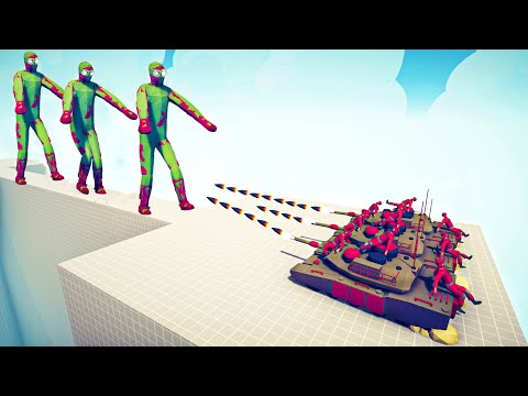 3x ZOMBIE GIANT vs 3x EVERY GOD - Totally Accurate Battle Simulator TABS