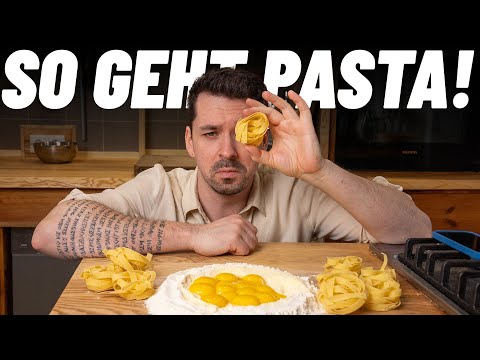 Making pasta WITHOUT A PASTA MACHINE
