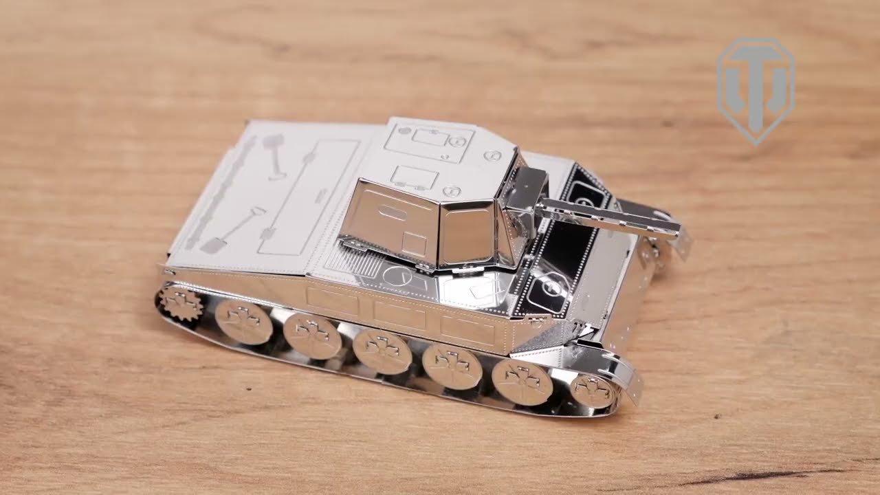 Ocelová stavebnice tank T67