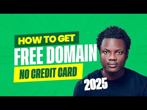 How To Get A FREE Domain Name 2025 (💯% Working)