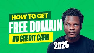 How To Get A FREE Domain Name 2025 (💯% Working)