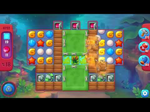 Fishdom 6722 Hard Level - 18 moves - NO BooSTERS