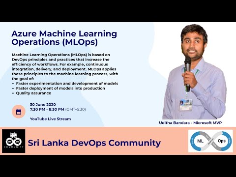 SL DevOps Community Meetup - June 2020 - Azure Machine Learning Operations (MLOps)