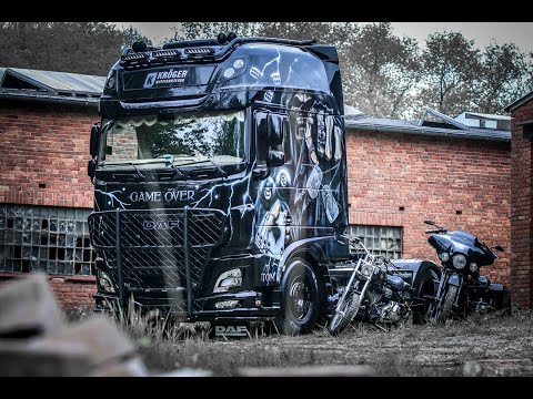 KRÖGER DAF - Der Totenkopf | DAF XF 530 FT | TD Transporte