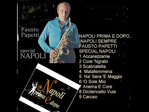 Fausto Papetti Special Napoli n9 Incisioni Originali Napoli Prima E Dopo..Napoli Sempre