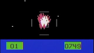 Cosmic Conflict Magnavox Odyssey 2 Gameplay