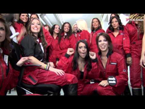 Miss Yokohama 2012 - Backstage - mit Linda Fäh, Ex Miss Schweiz