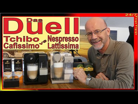 DeLonghi Lattissima vs Tchibo Cafissimo [ Vergleich Teil 2 ] Nespresso vs Tchibo Kapselmaschine Cafe