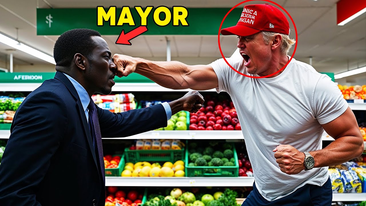 Racist Man Punches Black Man, Unaware He's The Mayor