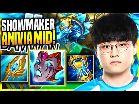 SHOWMAKER IS SO GOOD WITH ANIVIA! - DWG ShowMaker Plays Anivia Mid vs Lucian! | Preseason 11