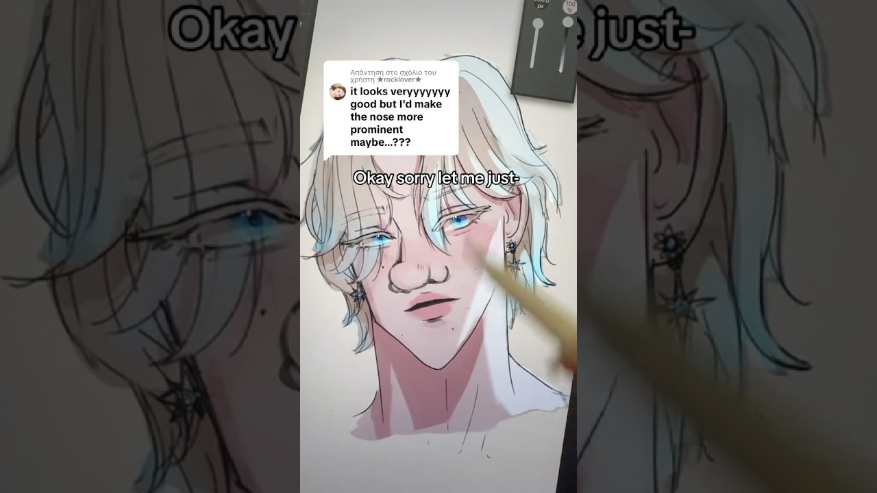 Oc from a new BL Webtoon I’m working on! Tune in for more! #oc #ocs #art #digitalart #manhwa