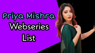 Priya Mishra Webseries List / Mr. XTuber / Mr. XT