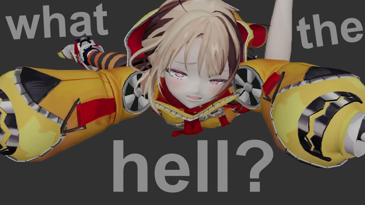 Gigi broke a chair (Hololive 3D Animation)