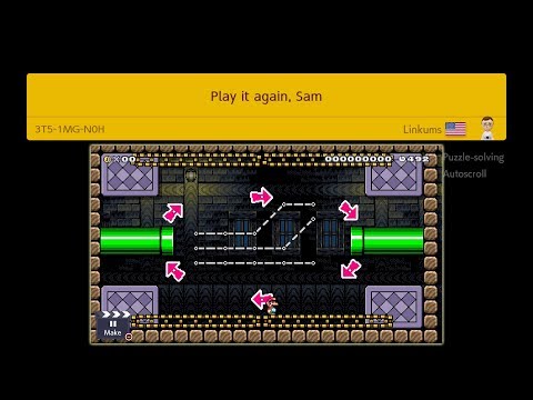 Play It Again, Sam [Super Mario Maker 2]