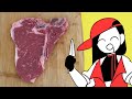 Butcher Vanity But Covered Using An ACTUAL Raw Steak