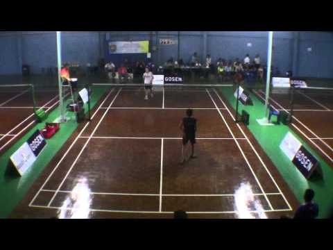 GOSEN-PBA PENANG U12 & U16 BADMINTON INDIVIDUAL TOURNAMENT 2012