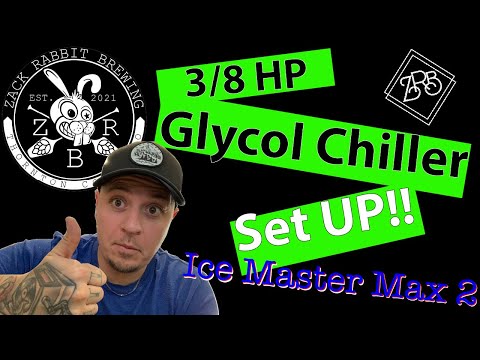 3/8 HP Glycol First Time Set UP.... BrewBuilt Ice Master Max 2