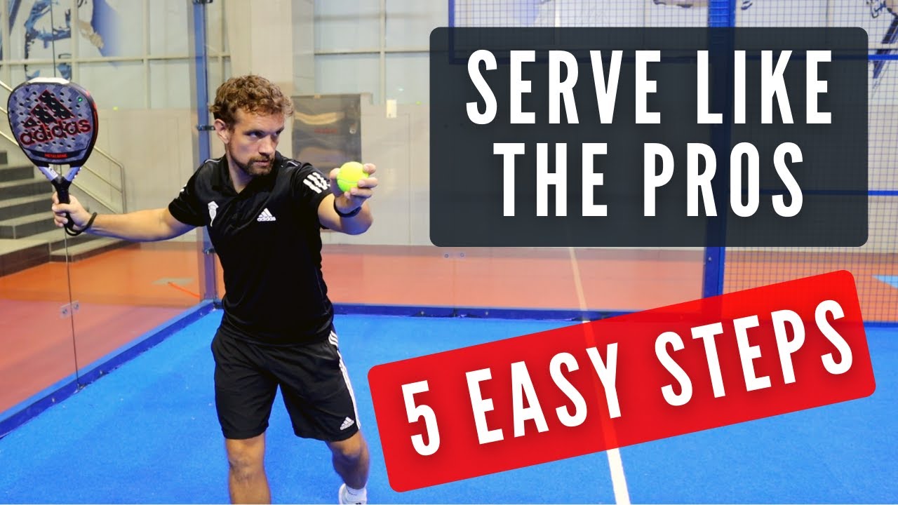 Serve technique: five keys for a professional action