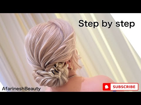 How to create a textured chignon Bun |hairstyle...