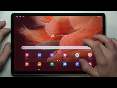 How to Enable/Disable App Drawer on SAMSUNG GALAXY TAB S7 FE - Home Screen Layout
