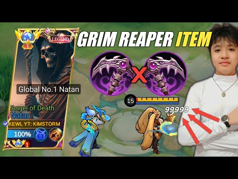 NATAN GRIM REAPER BUILD IS HERE❗SHATTERED THE ENEMY HOPES🔥