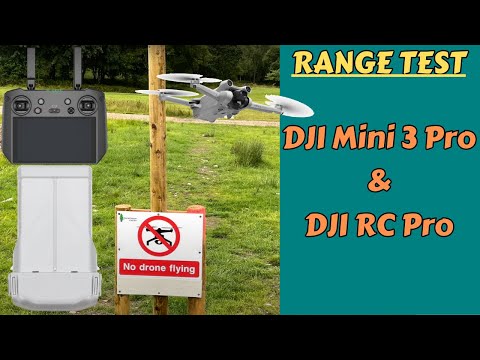 DJI Mini 3 Pro Range Test with DJI RC Pro : INCREDIBLE!