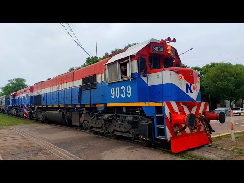 [4K] Tren de tolvas graneras de NCA con destino a General Deheza pasando por Marcos Juárez!!!!!!