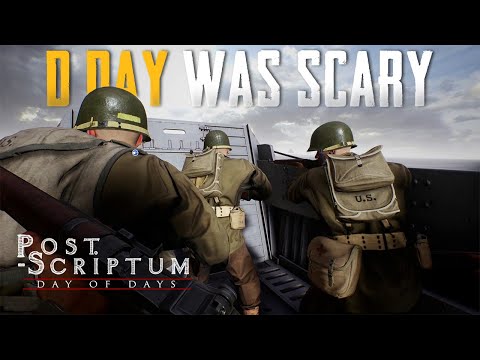 Utah Beach is Scary in Post Scriptum | D Day Post Scriptum Gameplay | Post Scriptum Gameplay