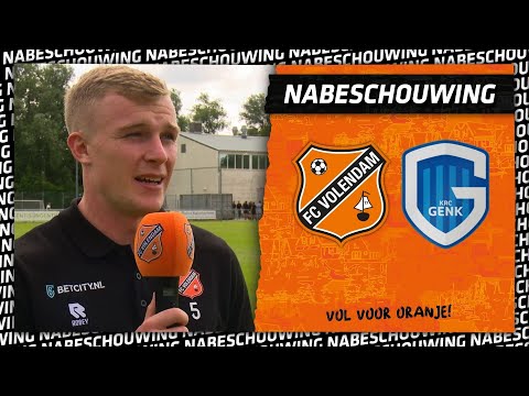 'We kwamen vaak in positie, dat vond ik er zeer goed uitzien!' 👉 Reacties na FC Volendam - KRC Genk