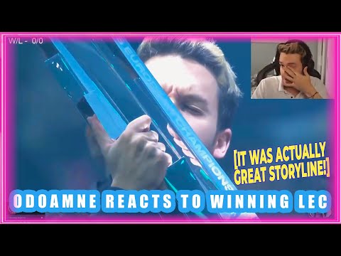 RGE Odoamne Reacts To Winning LEC [EMOTIONAL]